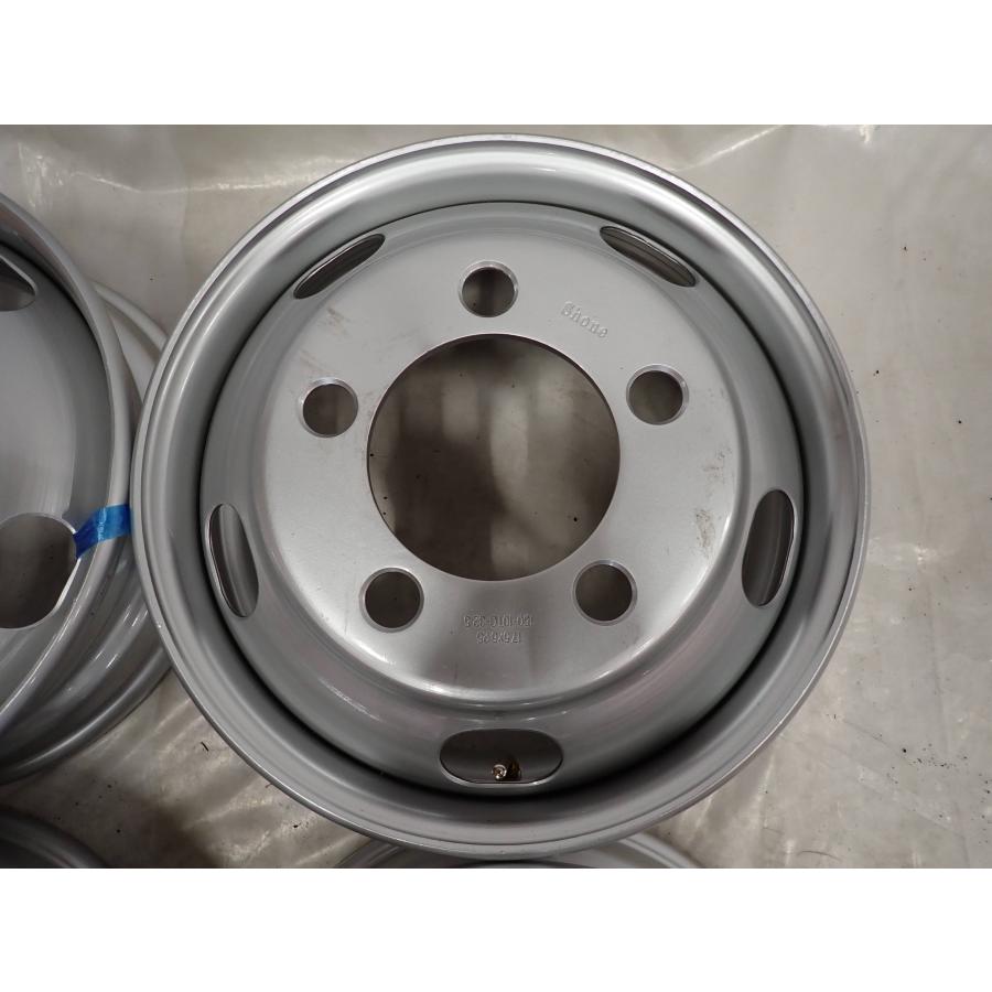 4本 会社宛 送料無料 17.5×5.25 SHONE トラックスチールホイール 鉄 2t
