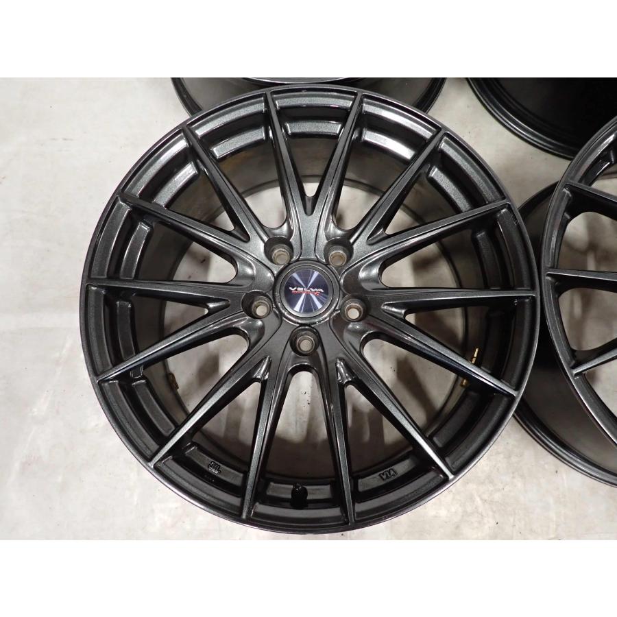 4本SET 会社宛 送料無料 18×7.5J WEDS アルミ ホイール 5穴 PCD 114.3