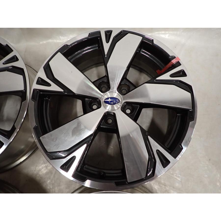 4本 会社宛 送料無料 18×7J スバル SK フォレスター アドバンス 純正