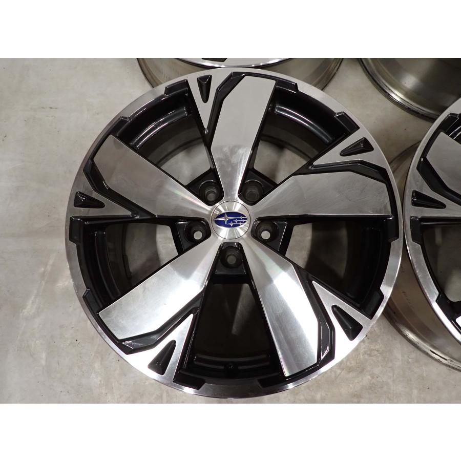 シンさん③❗フォレスターSKEアドバンス❗純正アルミ❗225/55R18❗ 4本 会社宛 送料無料 18×7J スバル SK フォレスター アドバンス 純正