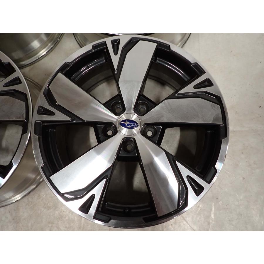 4本 会社宛 送料無料 18×7J スバル SK フォレスター アドバンス 純正