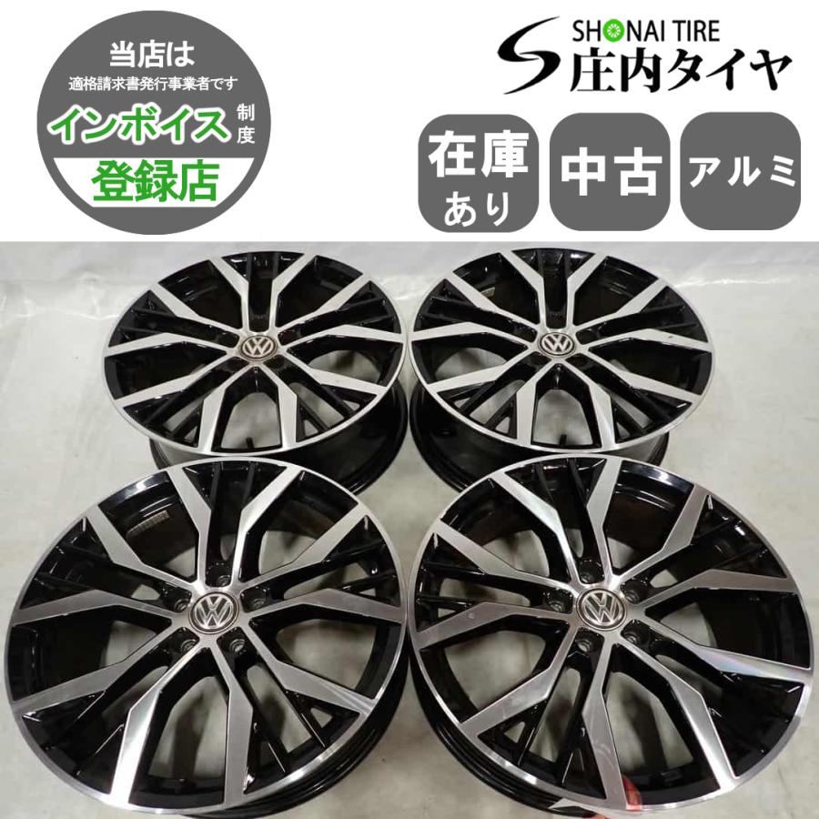 4本SET 会社宛 送料無料 19×7.5J VW フォルクスワーゲン ゴルフ7 GTI