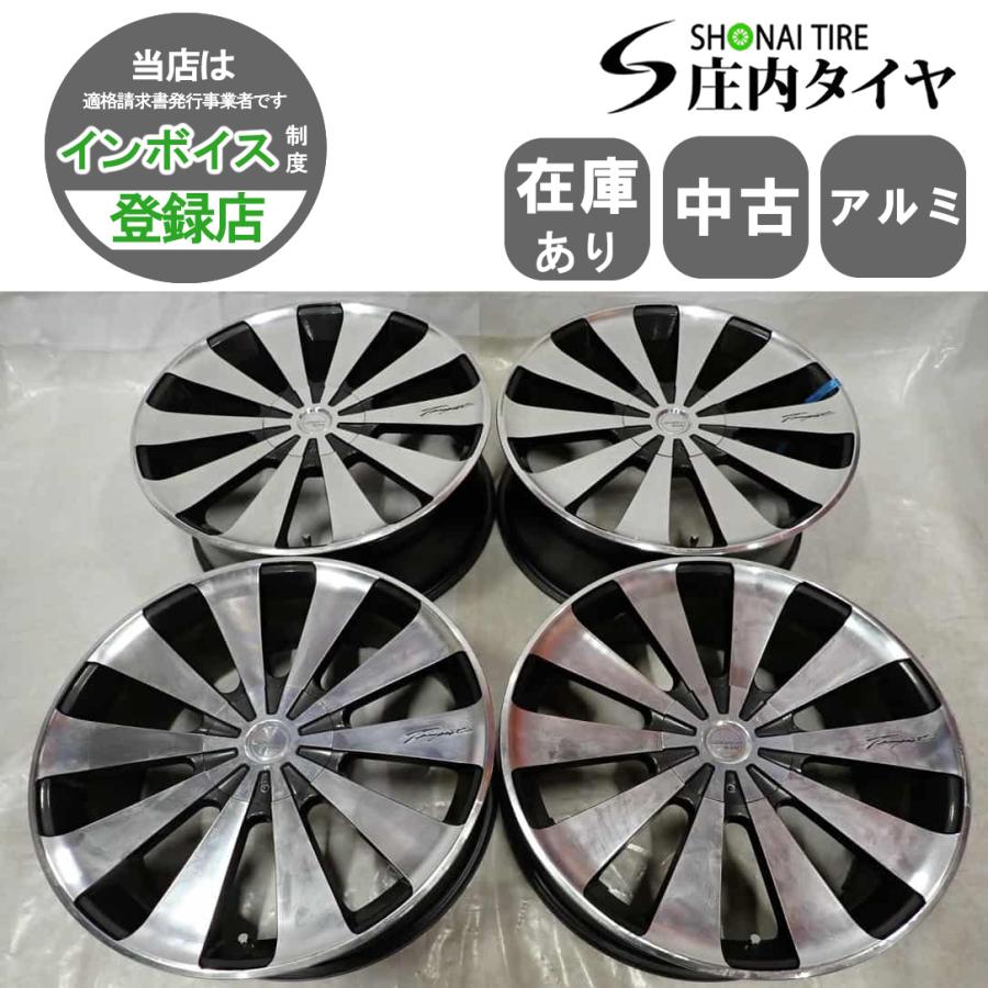 4本 会社宛 送料無料 19×8J BADX バドックス 632 ロクサーニ アルミ 
