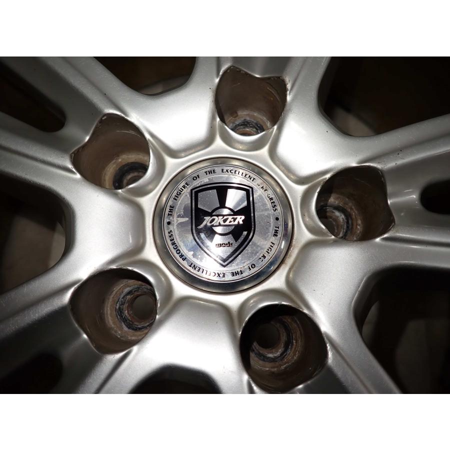 4本 会社宛 送料無料 18×7.5J デザイン アルミ 5穴 PCD 114.3mm +53 ステップW ノア ヴォクシー アクセラ アテンザ 店頭交換OK NO,F9114_5