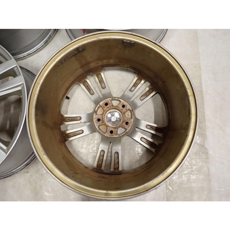 4本 会社宛 送料無料 18×7.5J デザイン アルミ 5穴 PCD 114.3mm +53 ステップW ノア ヴォクシー アクセラ アテンザ 店頭交換OK NO,F9114_6