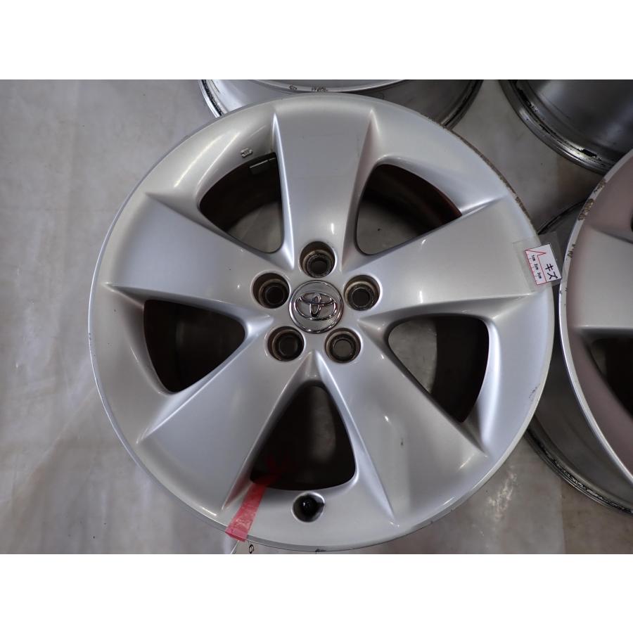 4本SET 会社宛 送料無料 17×7J トヨタ ZVW30 プリウス 純正 アルミ