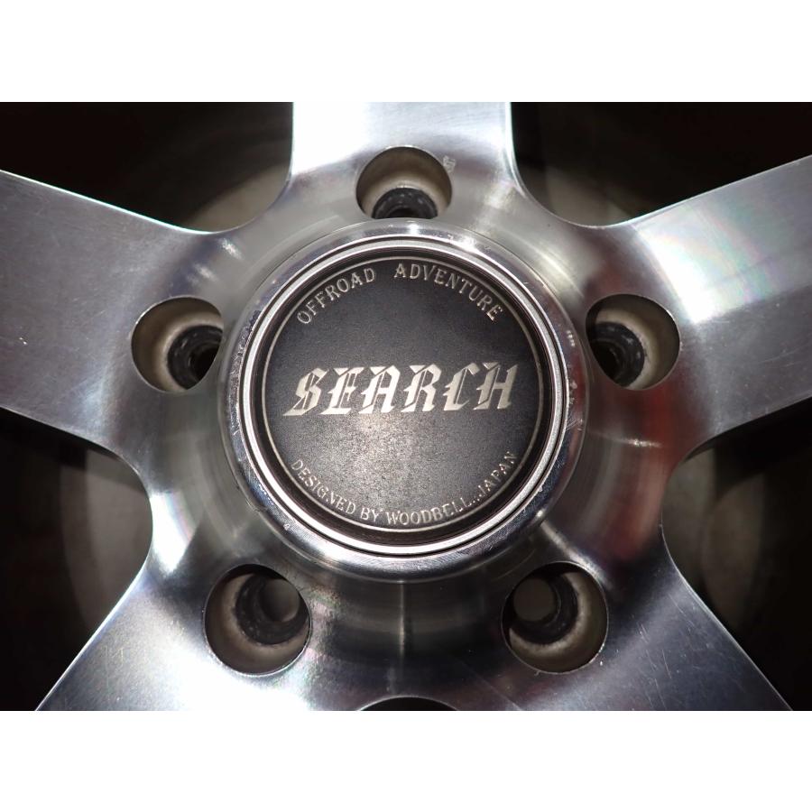 4本 会社宛 送料無料 17×8J ウッドベル SEARCH アルミ ホイール