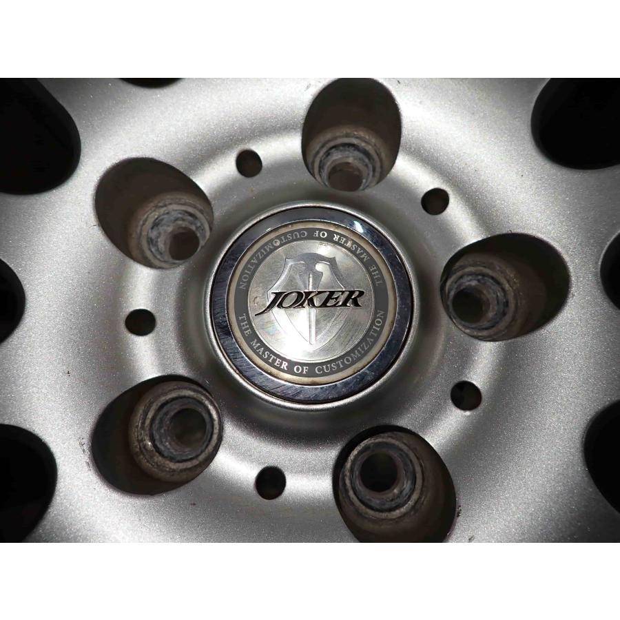 4本 会社宛送料無料 18×7.5J WEDS JOKER アルミ 5穴 PCD 114.3mm +53 ハブ径73mm エスティマ C-HR アテンザ レヴォーグ エルグラ NO,F9134_5