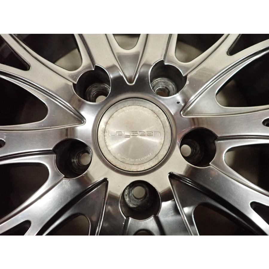 ■18×7J■社外 BROCHEN アルミ■5穴 PCD114.3mm ET+53 ハブ径73mm ☆18インチ BROCHEN(ブロッケン) 中古 社外 アルミホイール 4本 5穴