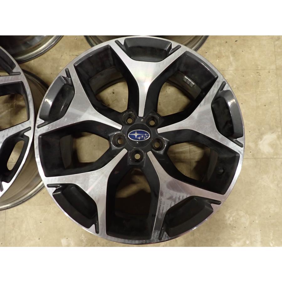 4本SET 会社宛 送料無料 18×7J スバル フォレスター 純正 アルミ 5穴