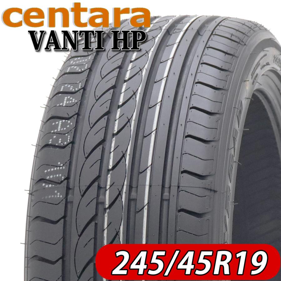 2024年製 新品4本価格 会社宛送料無料 245/45ZR19 98W 夏 centara 