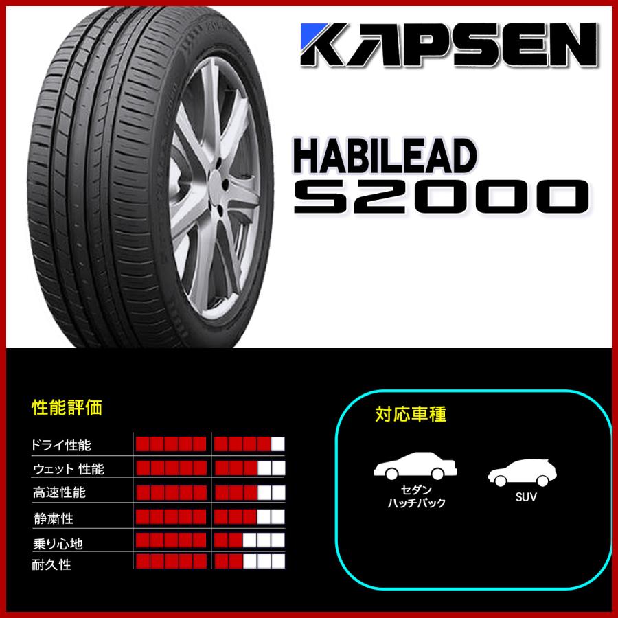 2025年製 新品 1本価格 会社宛 送料無料 235/35ZR20 92W 夏 KAPSEN