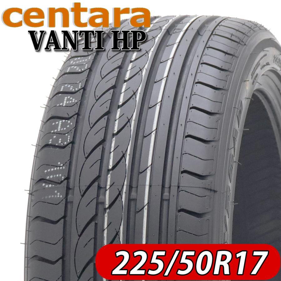 2024年製 新品 4本価格 会社宛送料無料 225/50ZR17 98W XL 夏 centara 