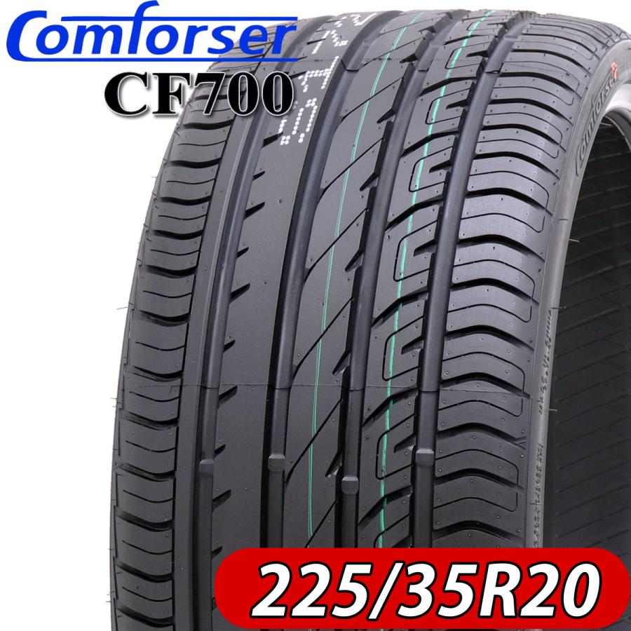 会社宛送料無料 225/35R20 90W 新品 SUMMERタイヤ COMFORSER 