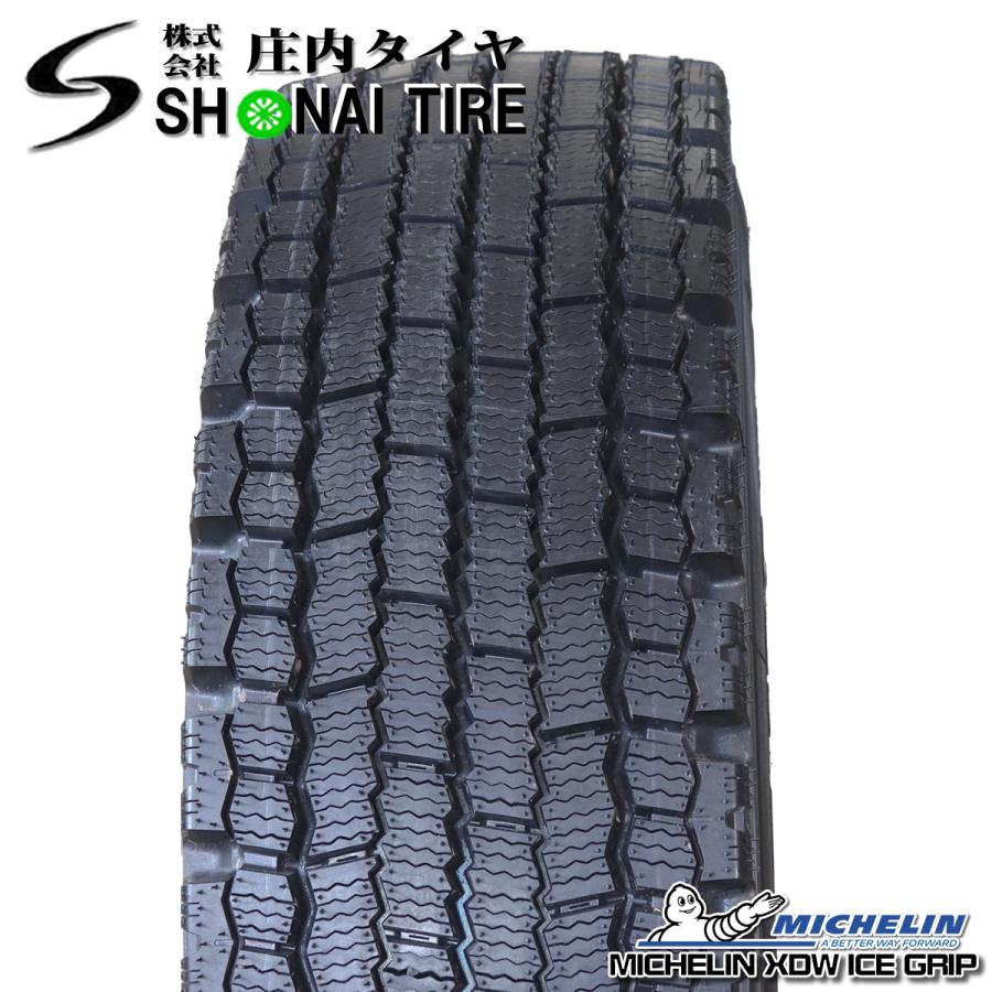 新品スタッドレスタイヤ ミシュラン XDW アイスグリップ 225/80R17.5  