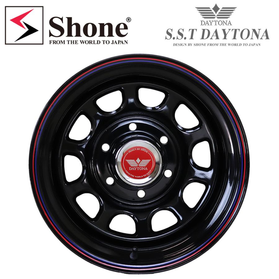 新品 4個1台分 送料無料 SHONE DAYTONA デイトナセンターキャップ
