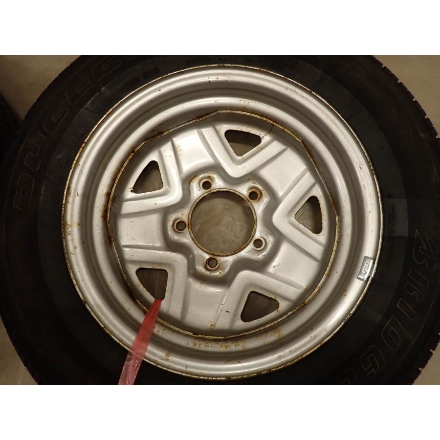 DUELER 夏4本SET 会社宛 送料無料 175/80R16×5J 91S ブリヂストン