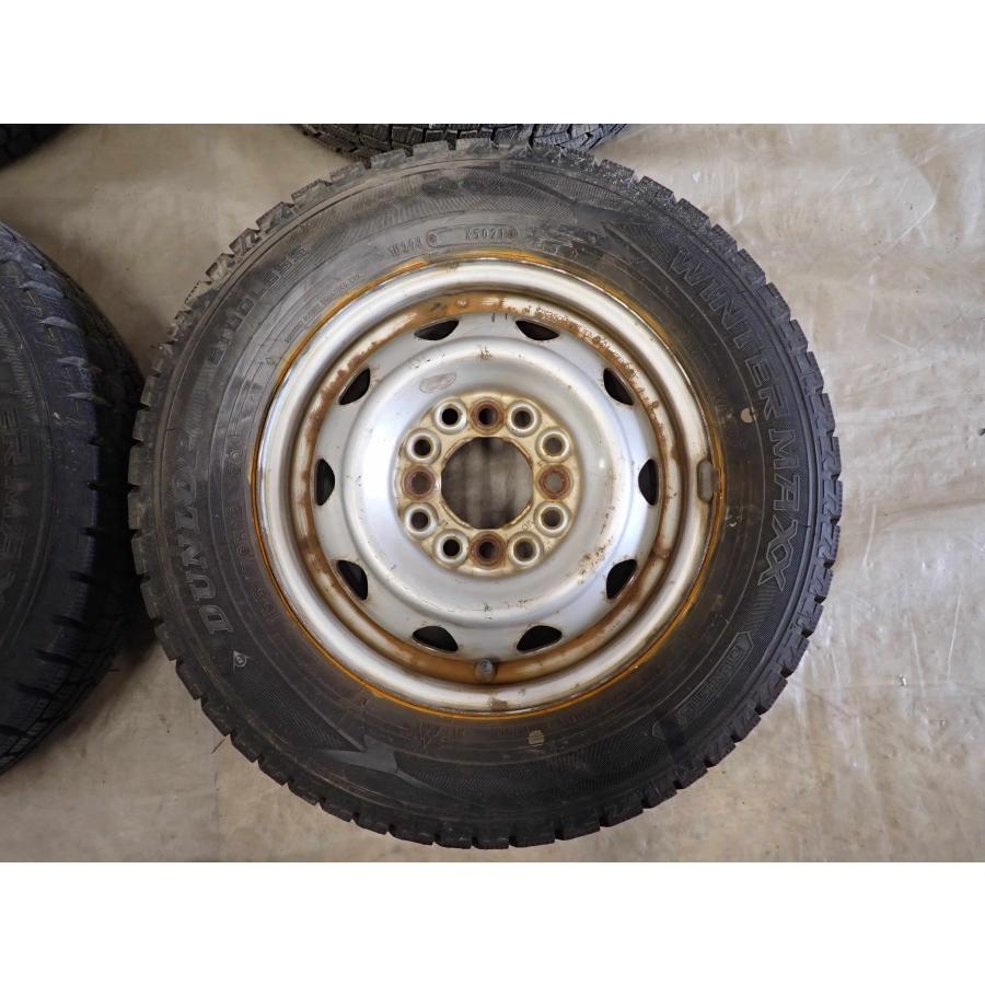 特売品 冬4本SET 会社宛 送料無料 155/70R12×3.5J 73Q ダンロップ WINTER MAXX WM02 2021年製 マルチスチール プレオ アルト ミラNO,G1135_4