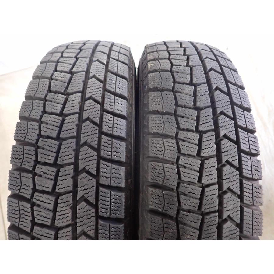 特売品 冬4本SET 会社宛 送料無料 155/70R12×3.5J 73Q ダンロップ WINTER MAXX WM02 2021年製 マルチスチール プレオ アルト ミラNO,G1135_7