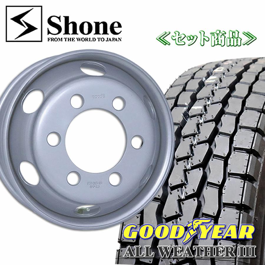 グッドイヤー（GOODYEAR） 在庫要確認4t車用 ALL WEATHERIII 225 