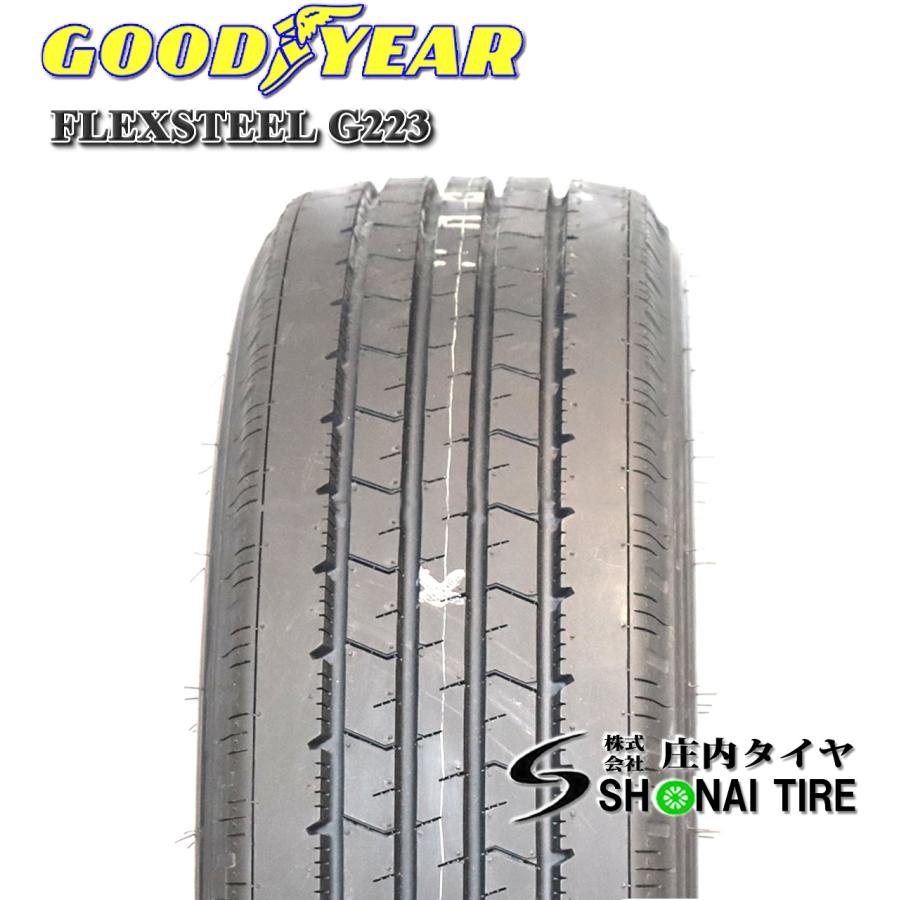 在庫要確認 キャンター エルフ グッドイヤー FLEX STEEL G223 205/85R16 117/115 LT 鉄ホイール付 16×6 +127 4本価格 夏 NO,GY027SH303-4｜shonei-tire｜06