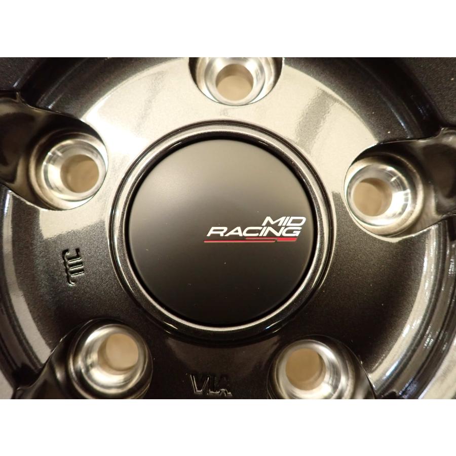 冬 新品 2024年製 4本SET 会社宛 送料無料 245/40R18×9.5J トーヨー OBSERVE 未使用 MID RACING R06 アルミ シビック Type-R 120 NO,H0019の画像