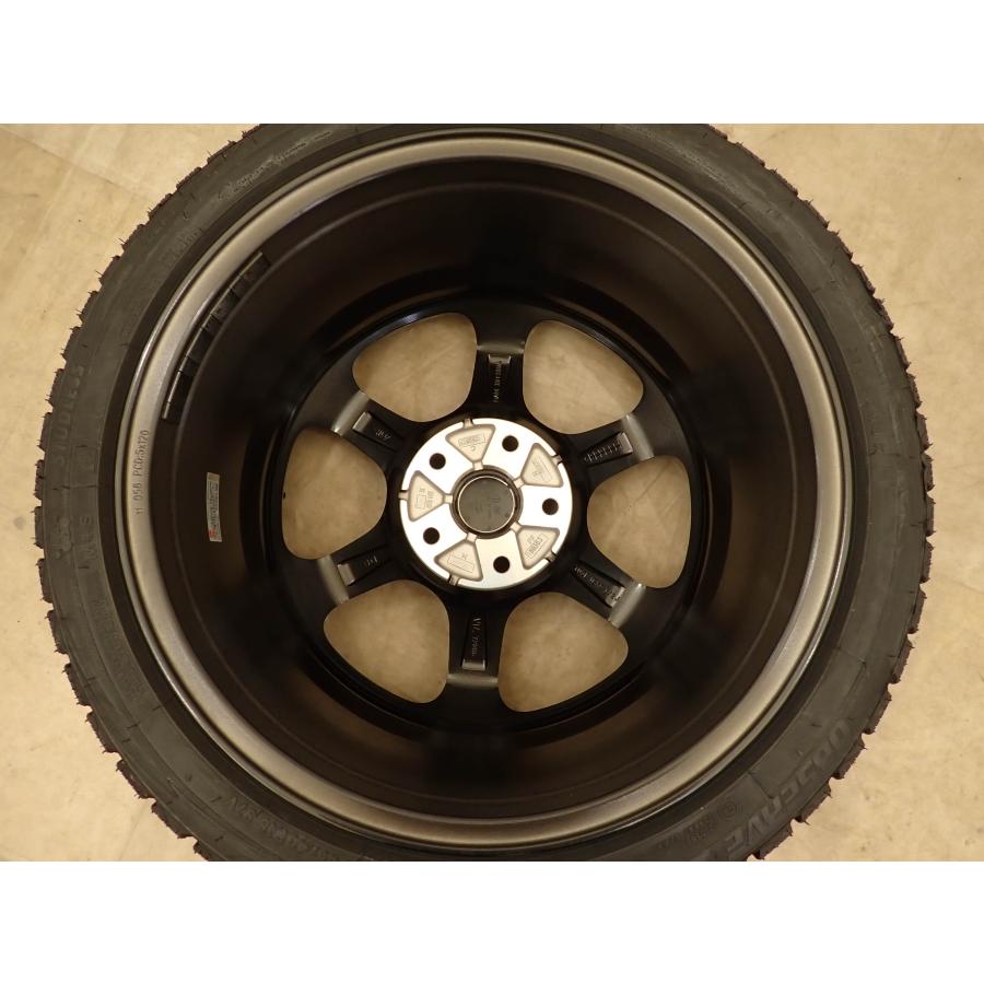 冬 新品 2024年製 4本SET 会社宛 送料無料 245/40R18×9.5J トーヨー OBSERVE 未使用 MID RACING R06 アルミ シビック Type-R 120 NO,H0019の画像