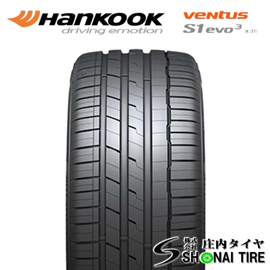 在庫要確認 会社宛 送料無料 ハンコック VENTUS S1 evo3 K127 255/40R18 99Y XL 夏 1本価格 スープラ BMW 3シリーズ NO,HK119-1｜shonei-tire｜02