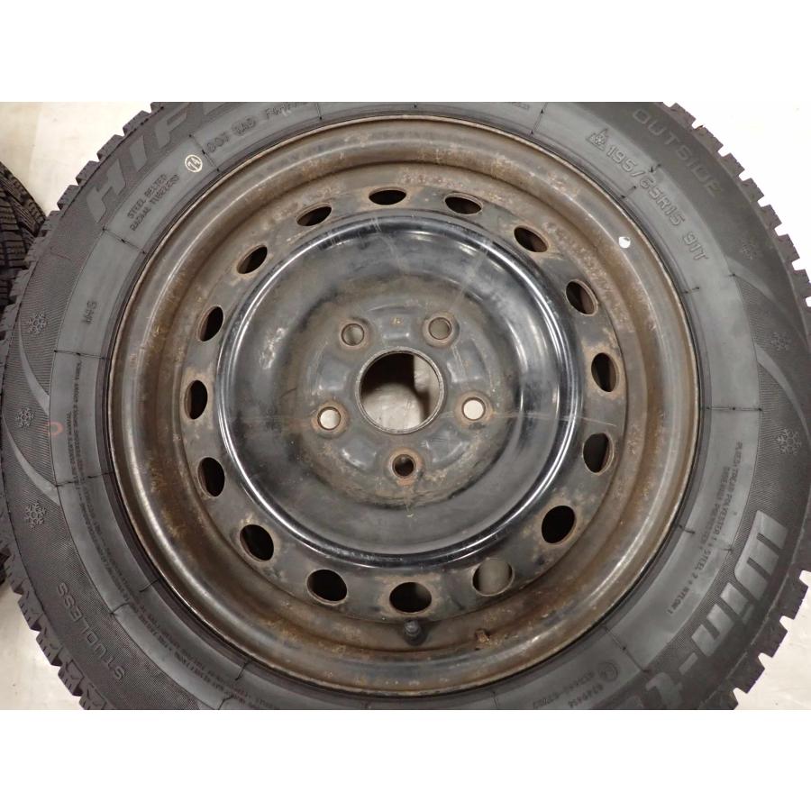 冬4本SET 会社宛送料無料 195/65R15×6J 91T MAXXIS ARCTIC TREKKER SP 