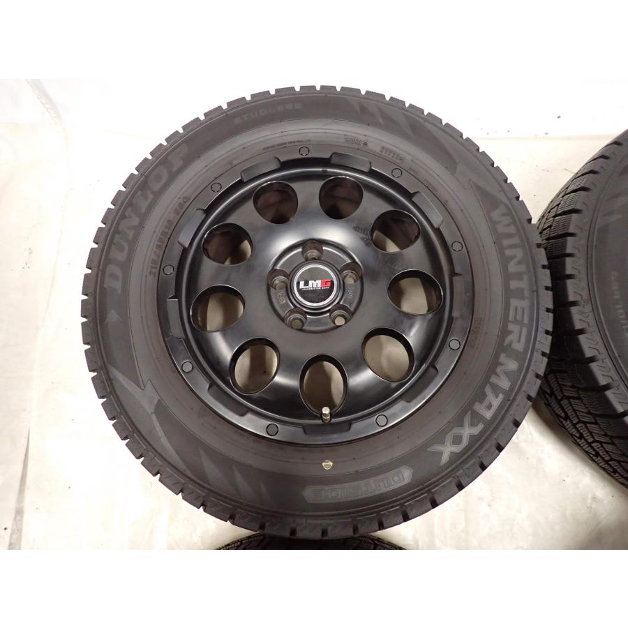 冬4本SET 会社宛 送料無料 215/65R16×6.5J 98Q ダンロップ WINTER MAXX