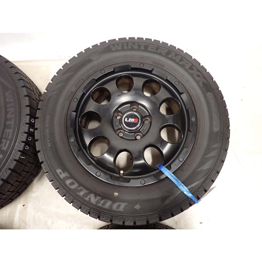冬4本SET 会社宛 送料無料 215/65R16×6.5J 98Q ダンロップ WINTER MAXX