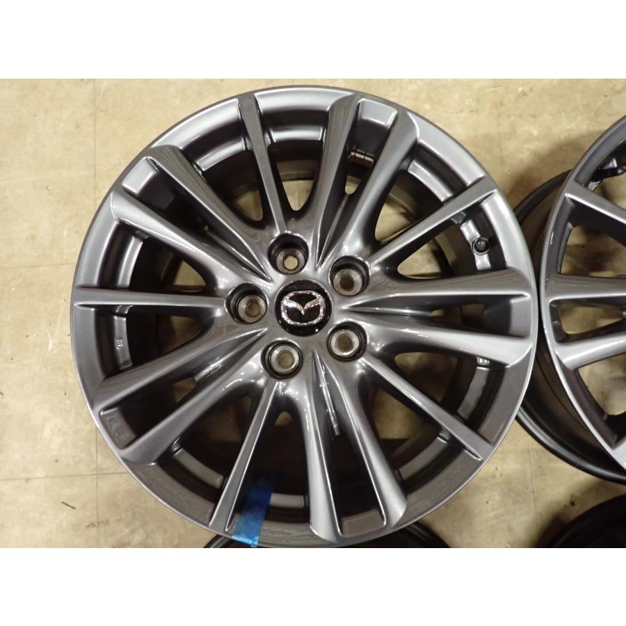 4本 会社宛 送料無料 17×7J マツダ CX-5 KF2P 純正 アルミ ホイール 5