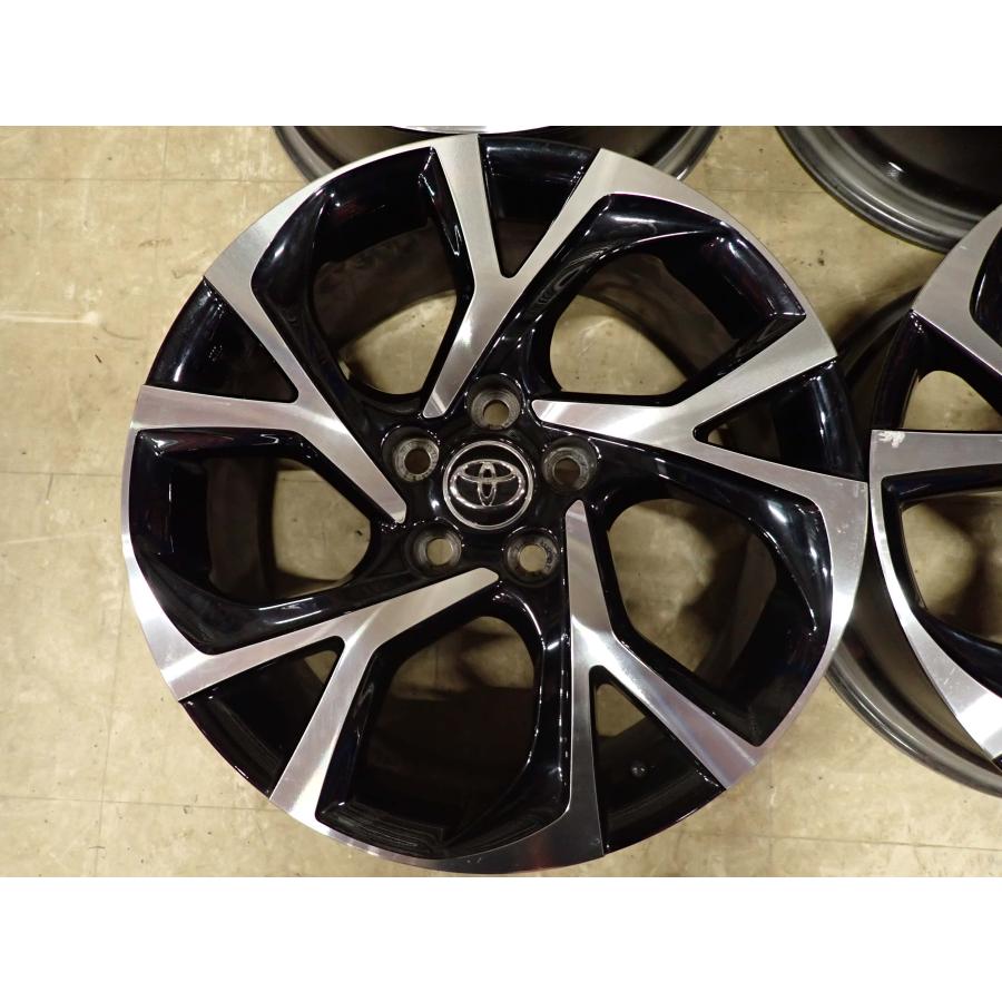 4本SET 会社宛 送料無料 18×7J トヨタ C-HR 純正 アルミ ホイール 5穴