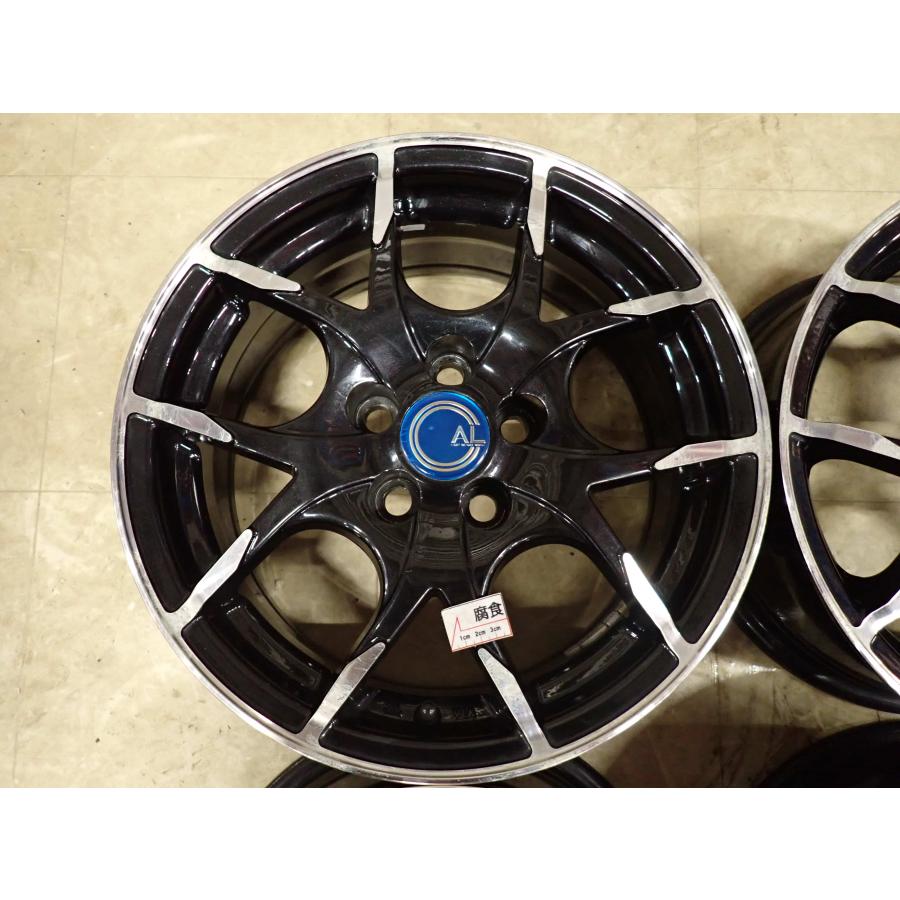 ☆アルミホイールとナットです。PCD100の5H15インチで185から205
