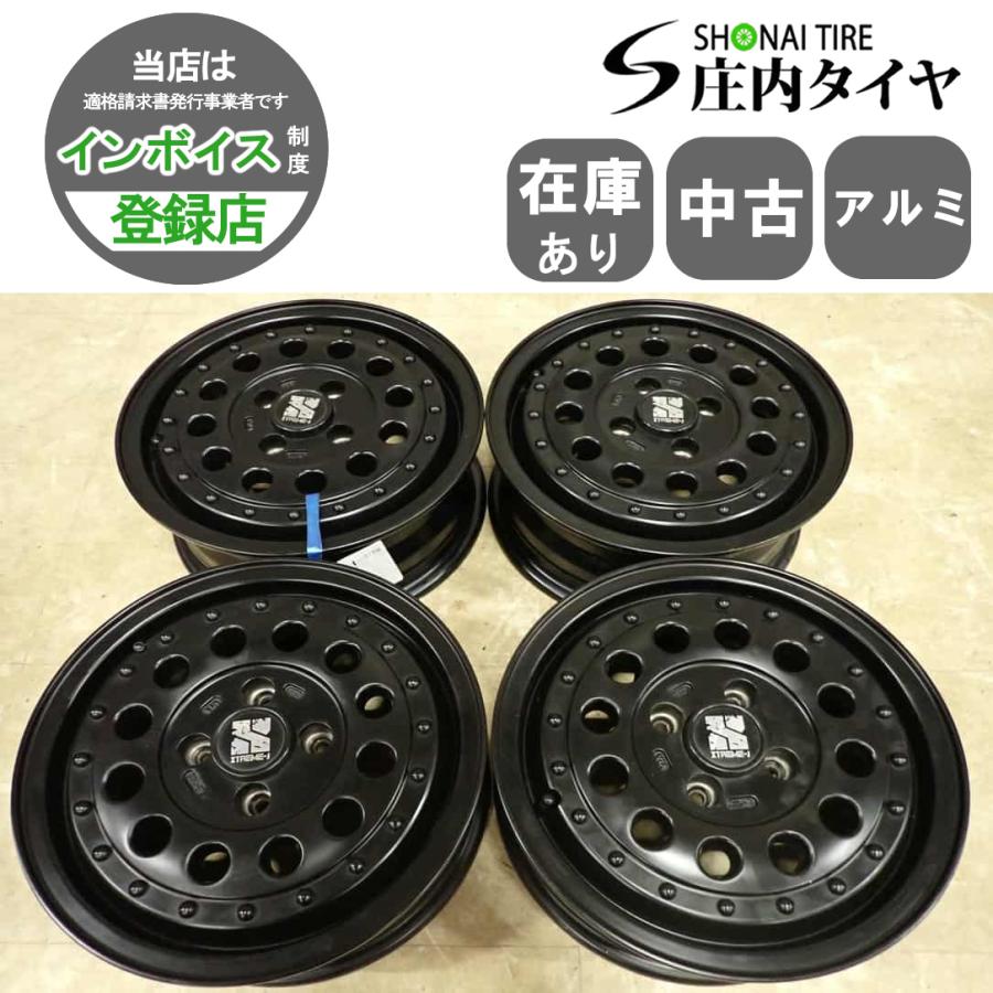 4本SET 会社宛 送料無料 14×5J MLJ XTREME-J RUGGED ラギッド アルミ 4 