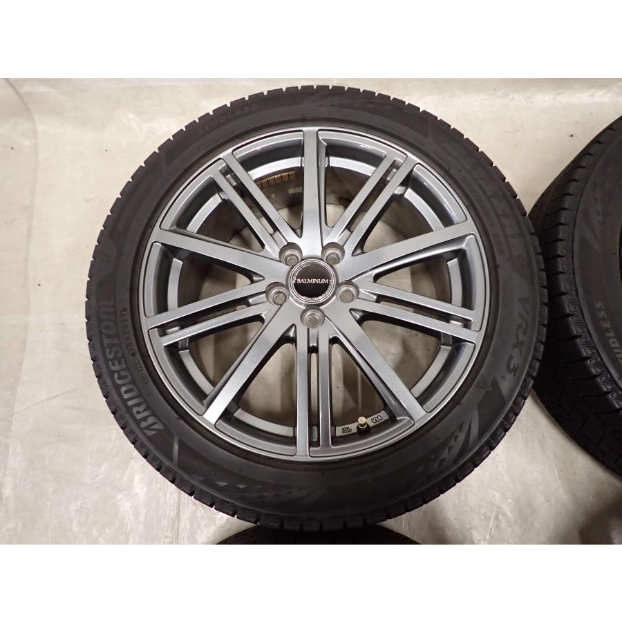 冬4本 会社宛 送料無料 205/50R17×7J 93Q ブリヂストン