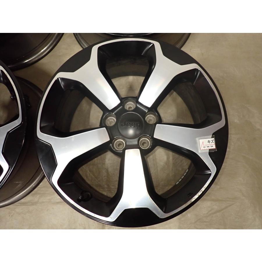 Jeep純正 17インチ ホイール(4本セット) 4本SET 会社宛 送料無料 17×6.5J Jeep ジープ レネゲード 純正 アルミ