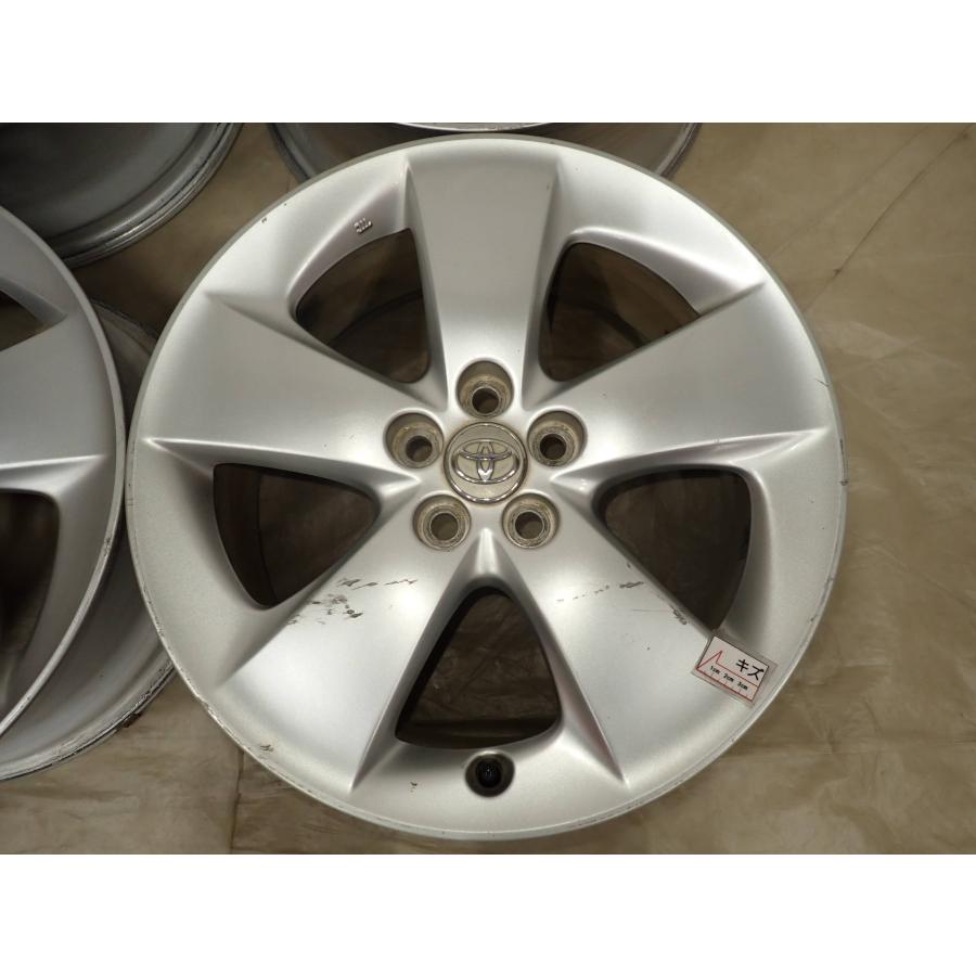 4本SET 会社宛 送料無料 17×7J トヨタ ZVW30 プリウス 純正 アルミ