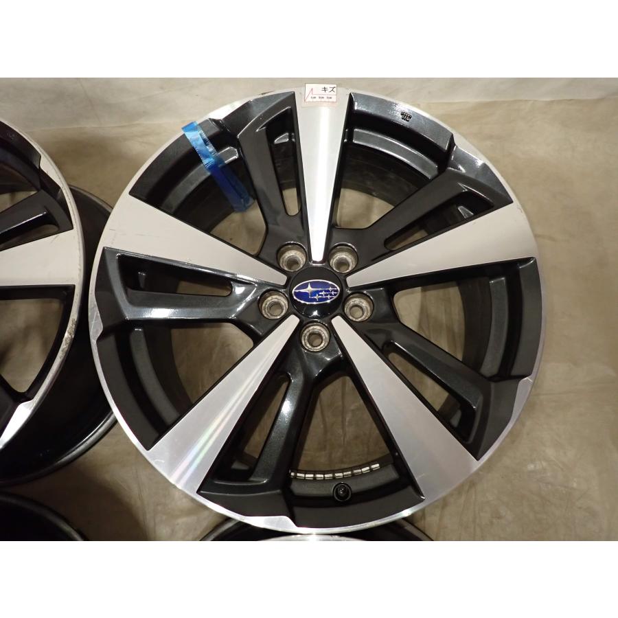 4本SET 会社宛 送料無料 18×7.5J スバル インプレッサスポーツ 純正