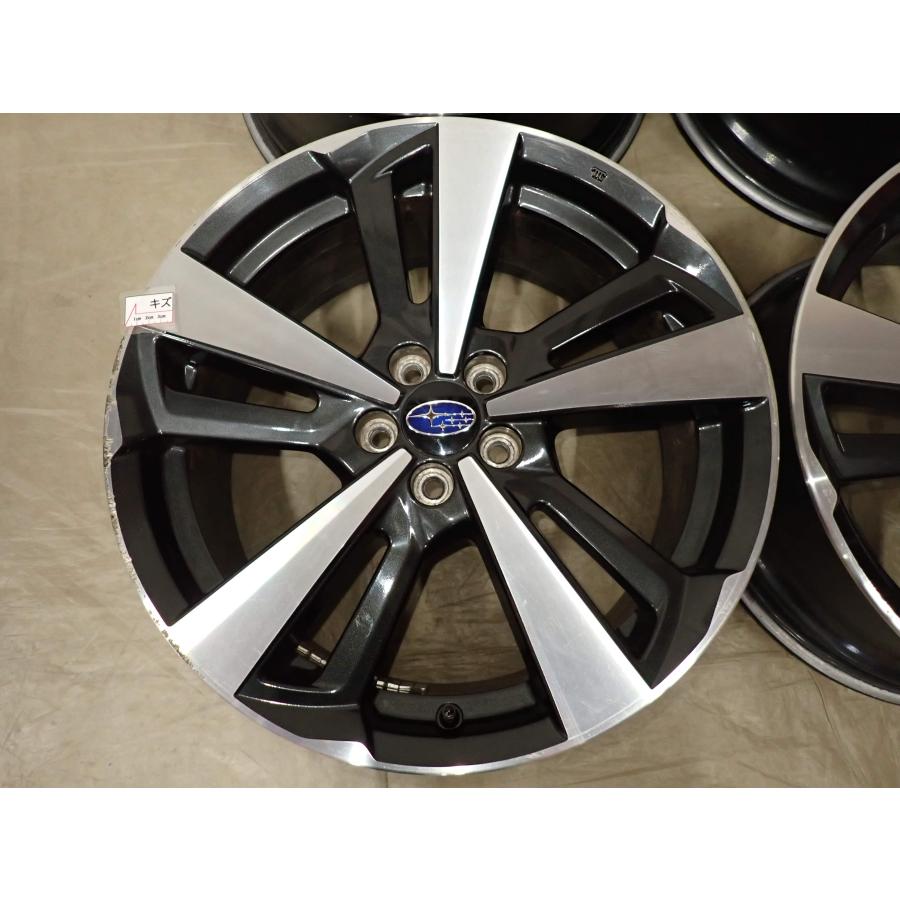 4本SET 会社宛 送料無料 18×7.5J スバル インプレッサスポーツ 純正