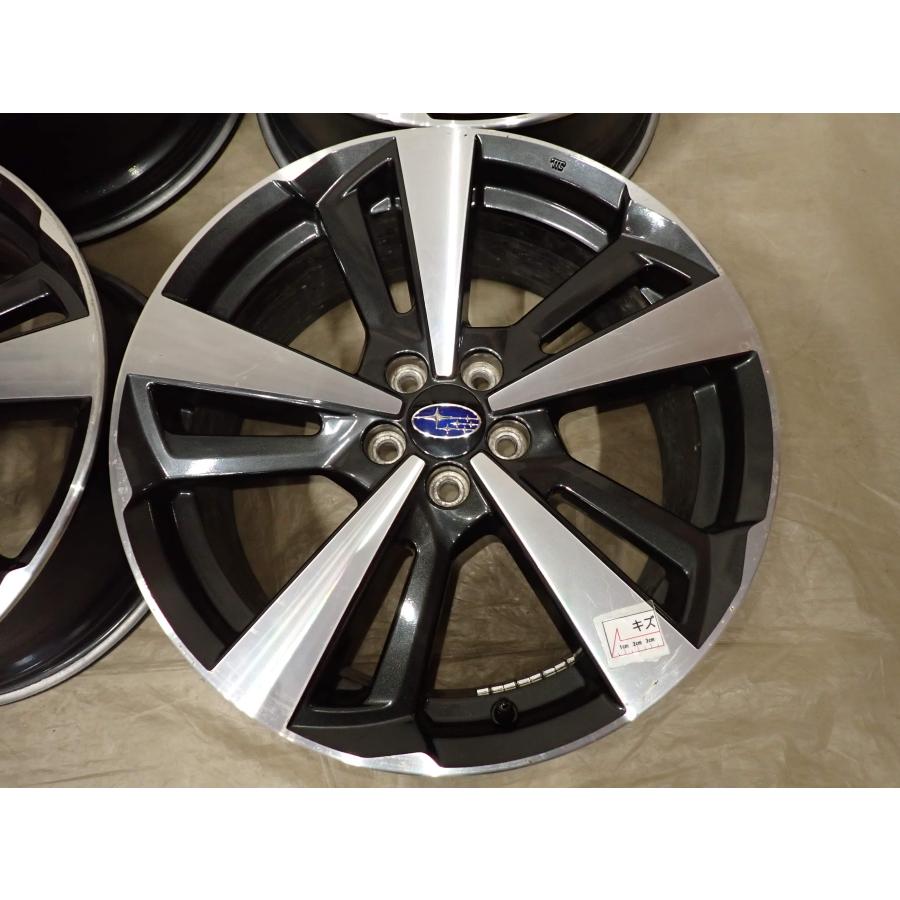 4本SET 会社宛 送料無料 18×7.5J スバル インプレッサスポーツ 純正