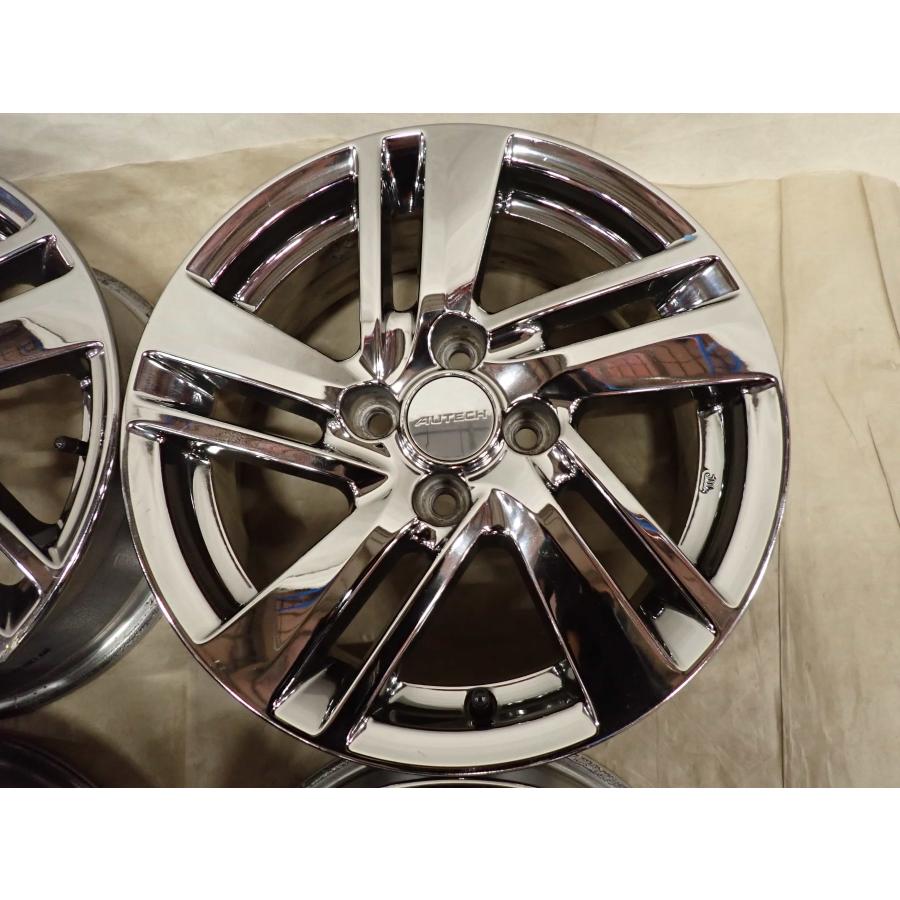 4本SET 会社宛 送料無料 15×5.5J 日産 オプション AUTECH K12 ノート