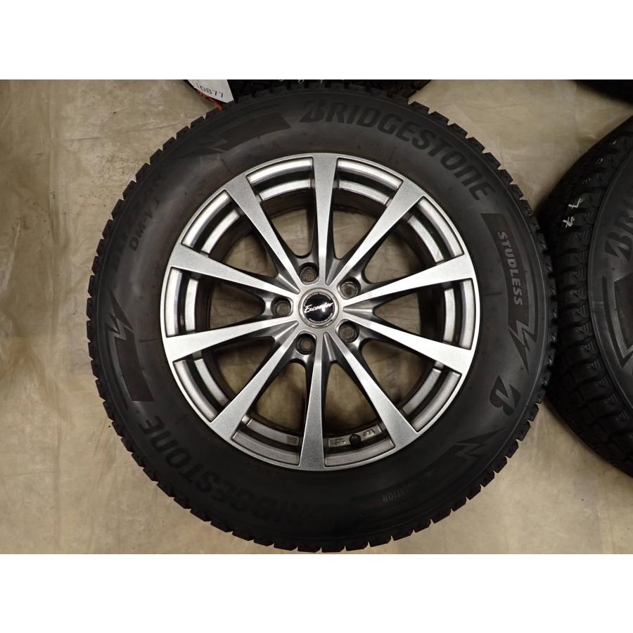 冬4本SET 会社宛 送料無料 225/65R17×7J 102Q ブリヂストン ブリザック 
