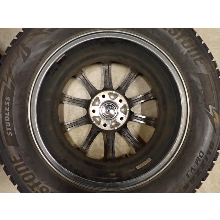 冬4本SET 会社宛 送料無料 225/65R17×7J 102Q ブリヂストン ブリザック 