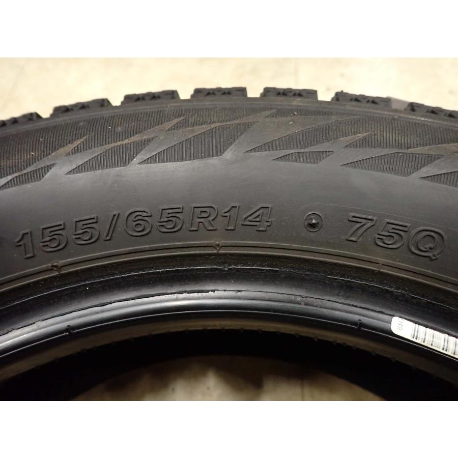 冬4本SET 会社宛送料無料 155/65R14 75Q ブリヂストン ブリザック VRX2