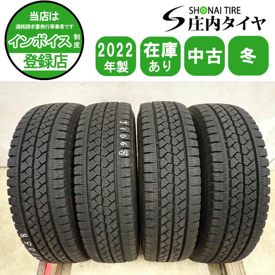 車 初期型 プロボックス スタッドレスセット 165R13 LT ブリザックVL1