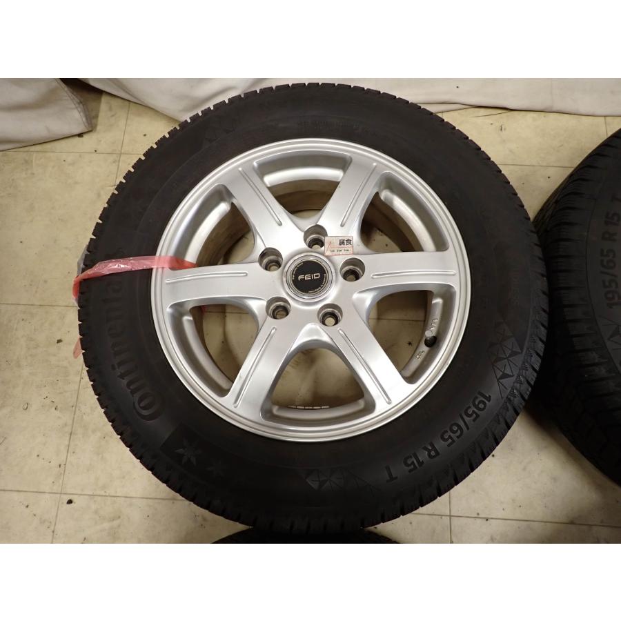 ventus 冬4本SET 会社宛 送料無料 195/65R15×6J 91T コンチネンタル 