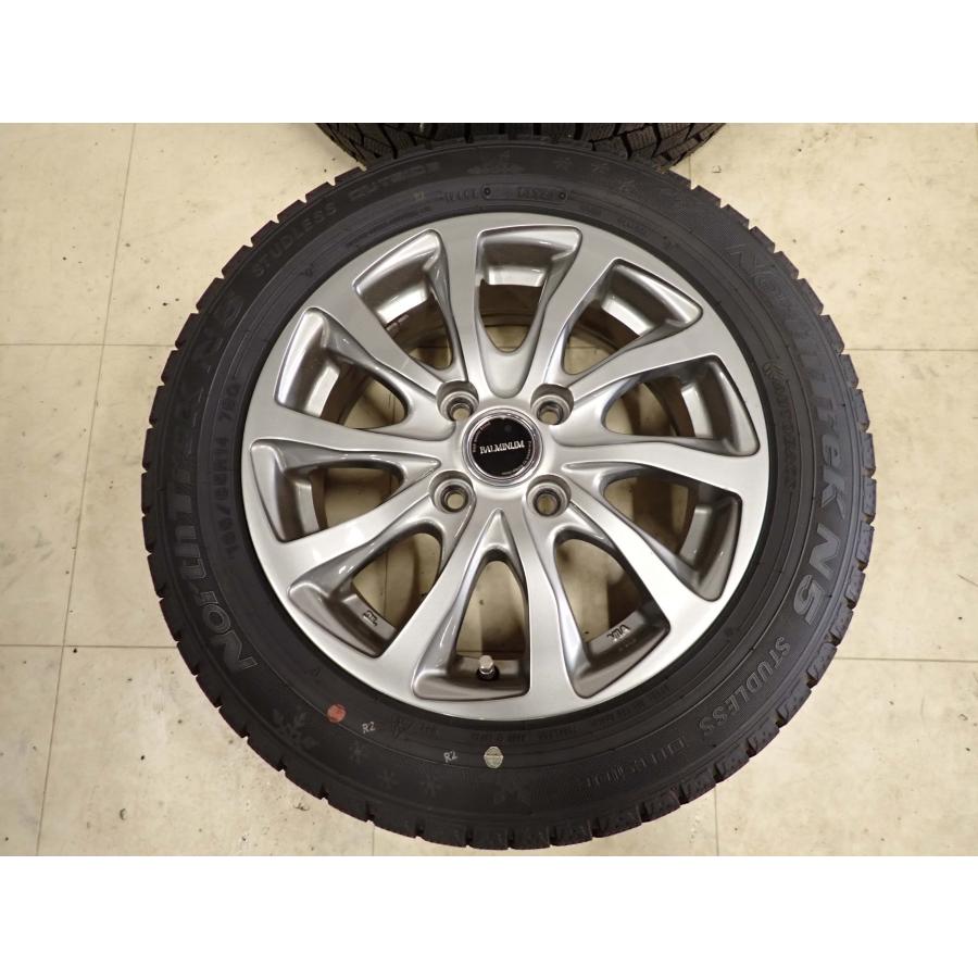 LauFenn 冬4本SET 会社宛送料無料 165/65R14×5.5J 79Q オートバックス