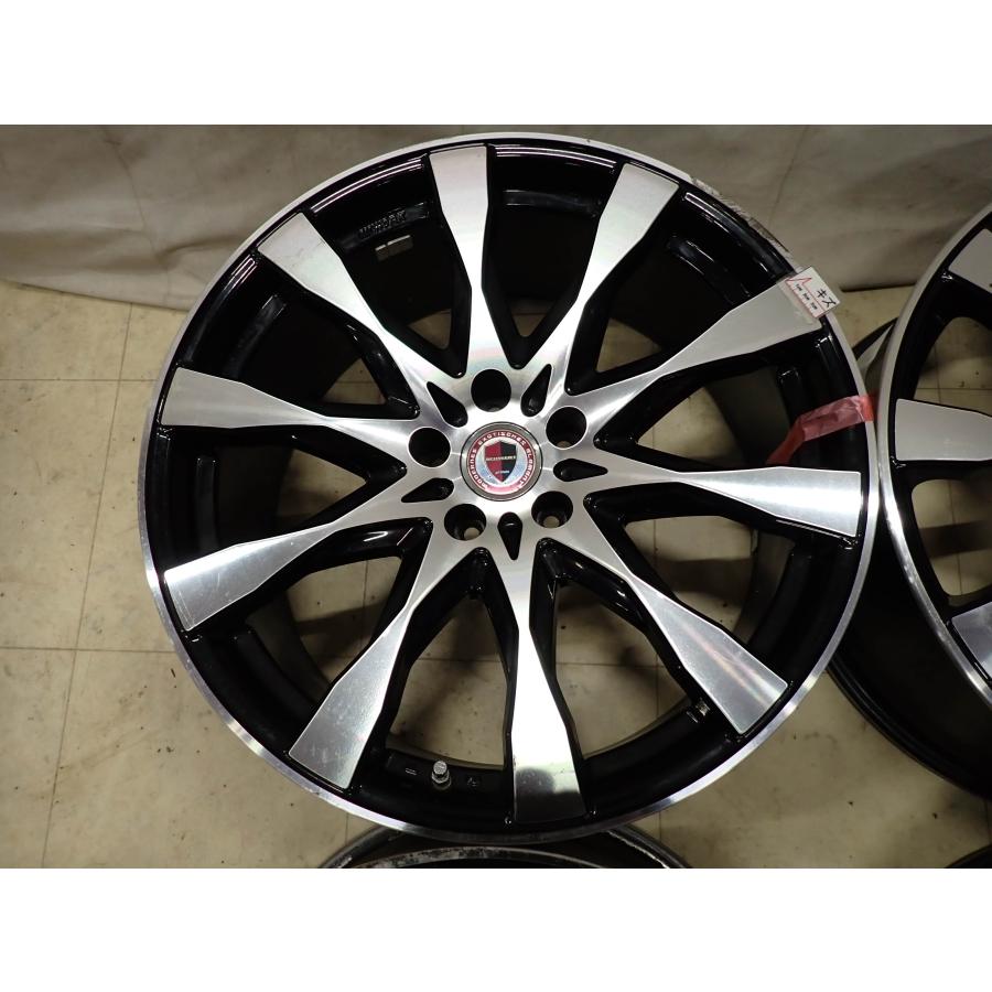 4本 会社宛 送料無料 20×8.5J WORK シュバート SC2M アルミ 5穴 PCD 