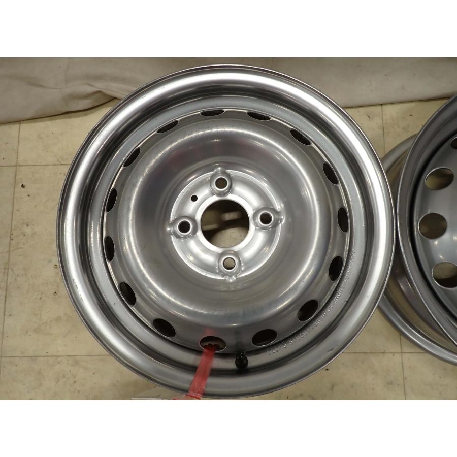 現品限り 2本SET 会社宛 送料無料 14×5J SHONE シルバー スチール 